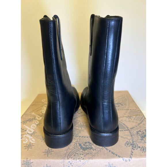 Free People Easton Equestrian Black Leather Womens Size 6.5 (37.5) NEW! - Picture 5 of 10